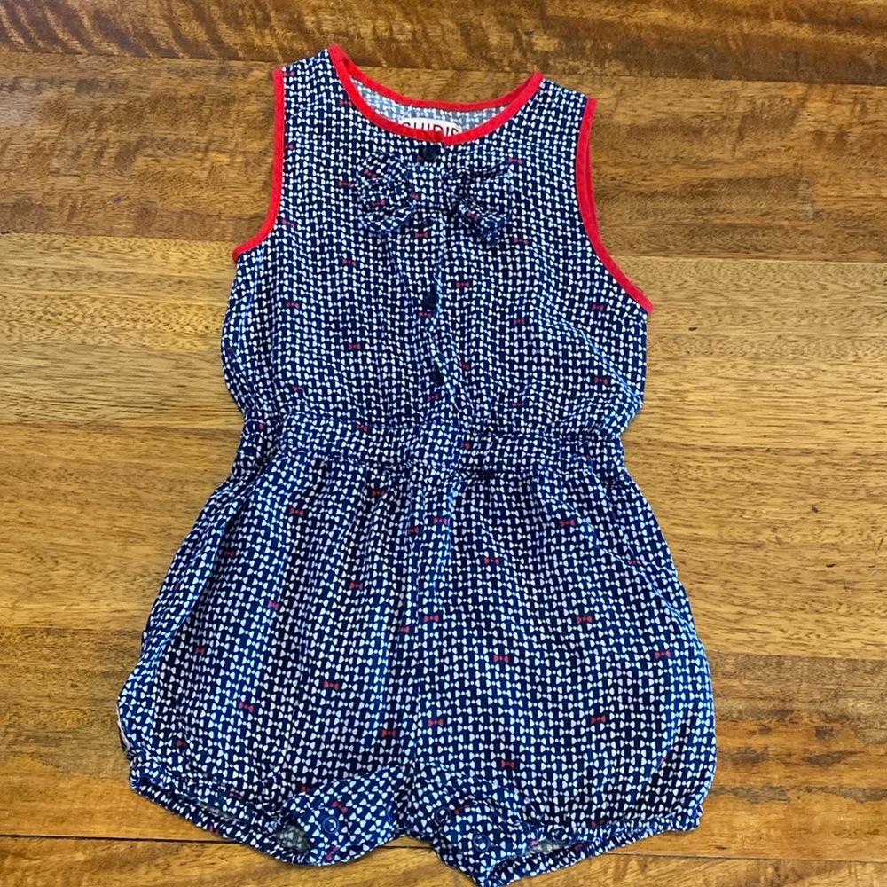 Girls Chipie Baby Short Romper